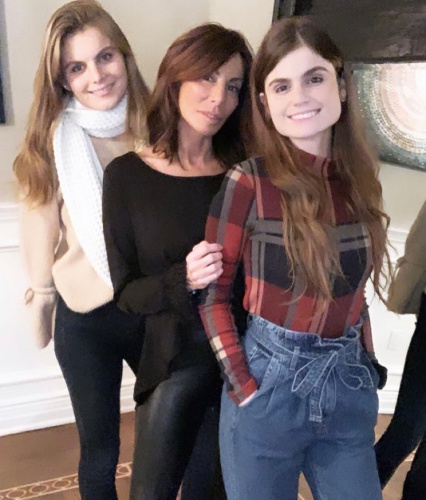 Danielle Staub With Her Daughters